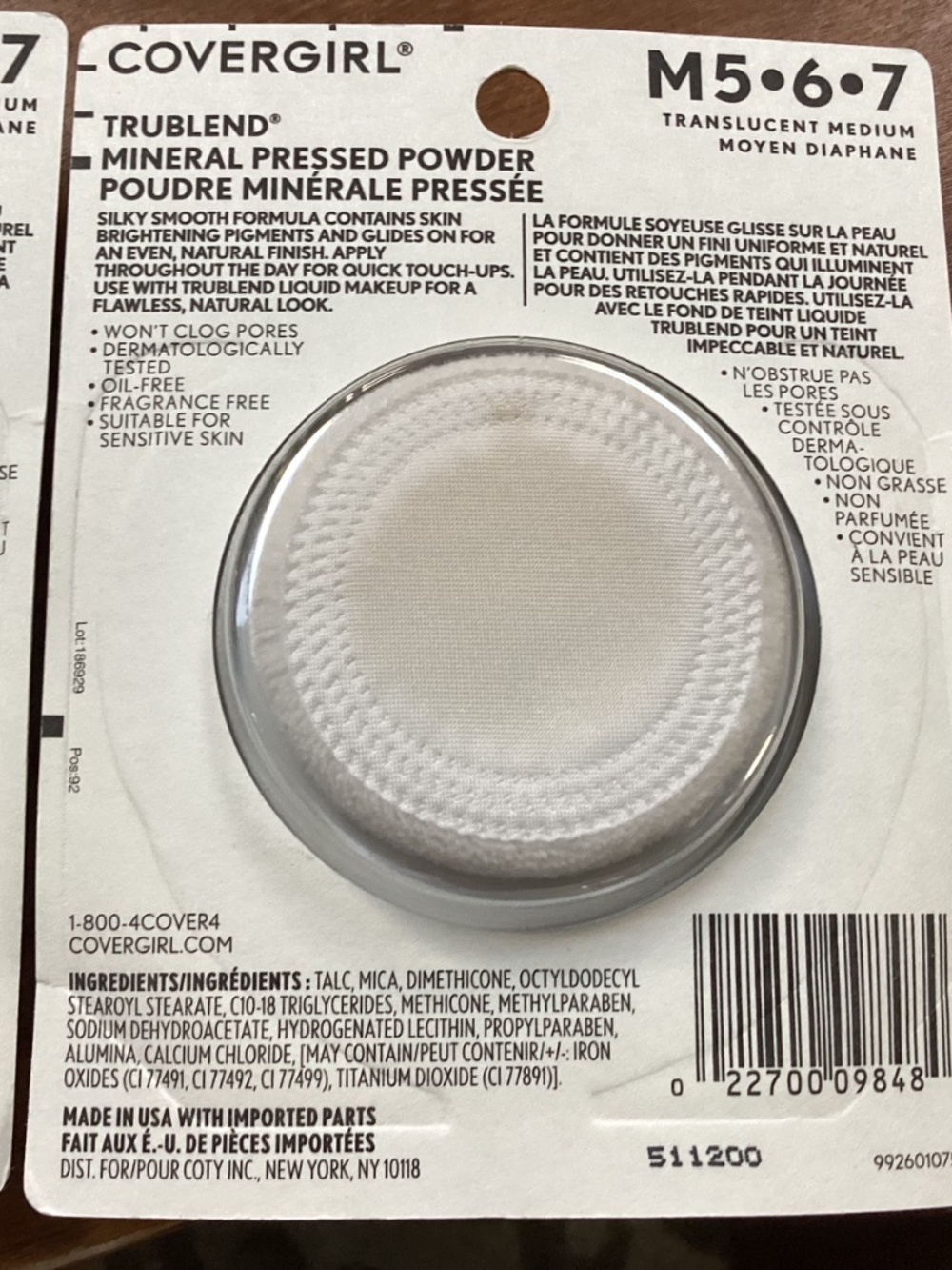 Covergirl TruBlend Mineral Pressed Powder Bundle New M5-6-7 Translucent Medium - Picture 10 of 10